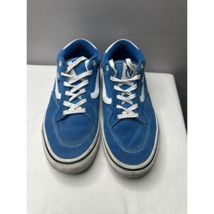 VANS Old Skool Rowan Low Top Blue-Suede Mens 8.5 Skateboard Shoe